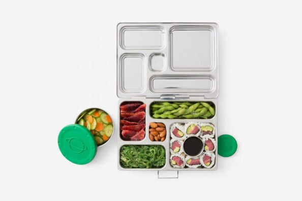 PlanetBox Rover Eco-Friendly Stainless-Steel Bento Lunch Box.